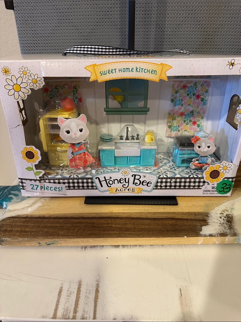 Sweet Home Kitchen Playset - Turquoise & Yellow